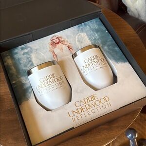 Carrie Underwood Reflection White Beverage Tumbler Set